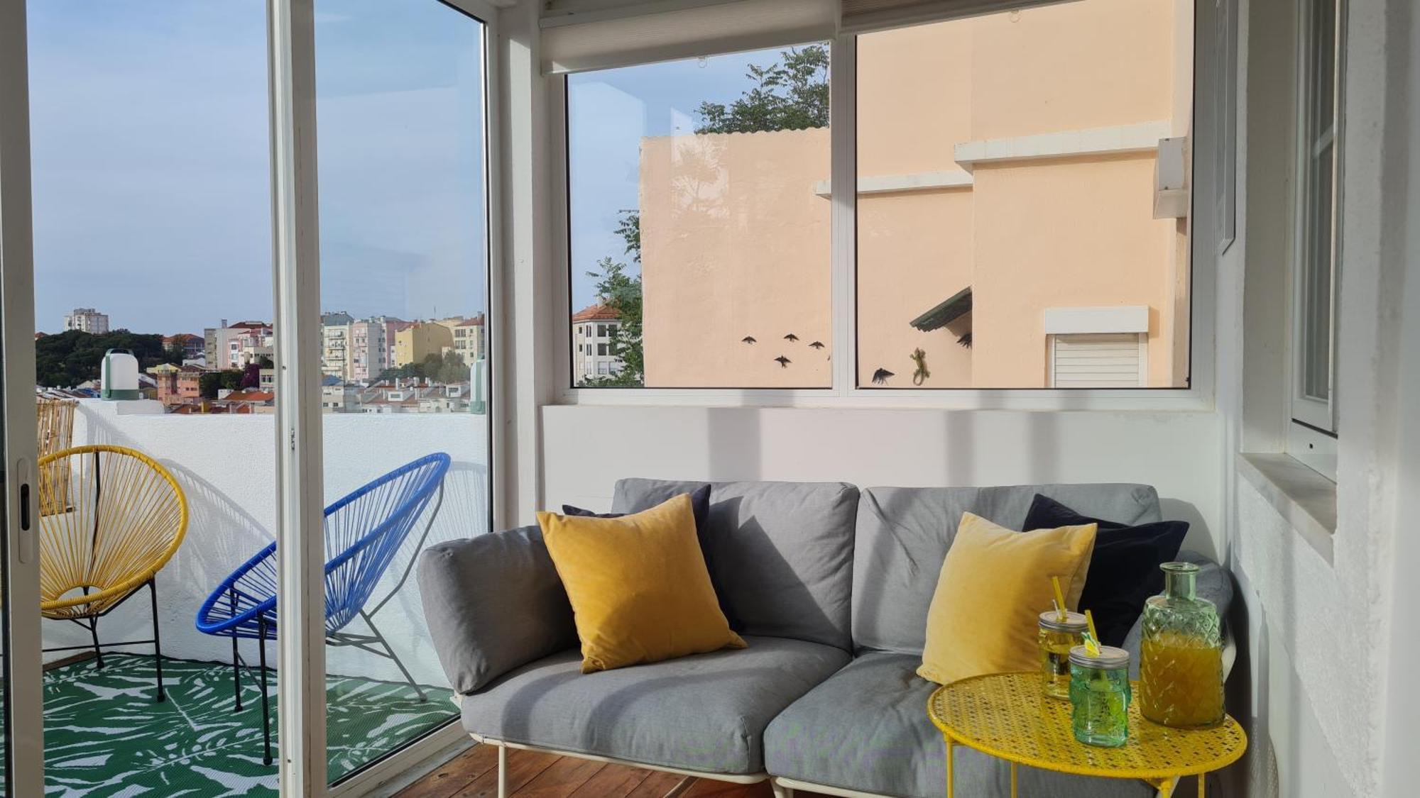 Happy Stay Lisbon - Suite With A View, Private Terrace & Ac Exterior photo